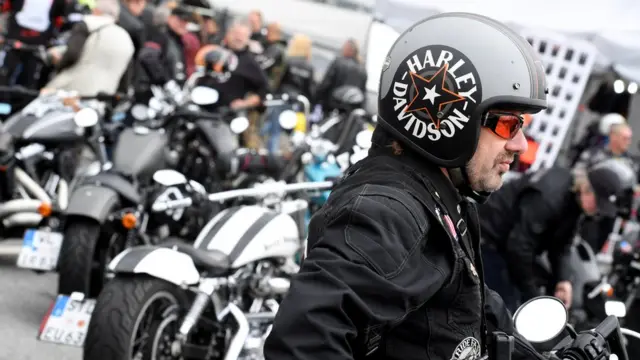 哈里摩托车在美国销量下跌，在欧洲和中东等地却渐受欢迎。