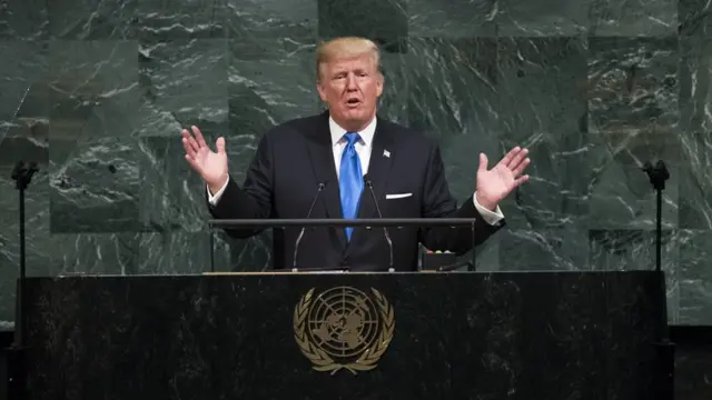 trump, UN