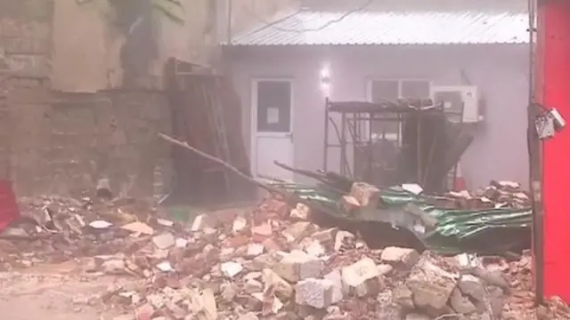 Iyo nkumbi y'umuyaga yashenye inzu muri Mozambique