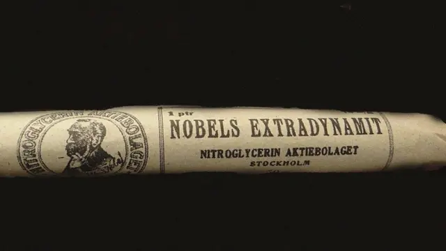 नोबेल यांनी शोध लावलेलं डायनामाईट