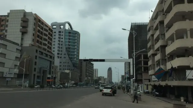 Les rues de Kinshasa sont désertes au lendemain de l'expiration du mandat du président Kabila.