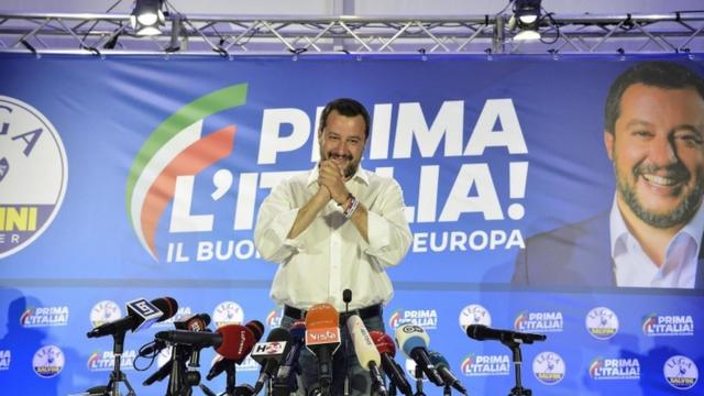 Matteo Salvini, leader of League Party