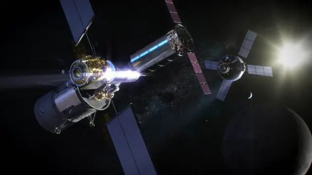 এ্যারোজেট রকেটডাইন এমনই একটি থ্রাস্টার রকেট তৈরির পরিকল্পনা করছে