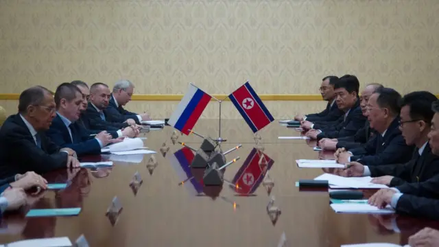 لاوروف در کره شمالی