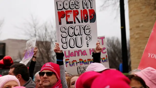 Акция протеста в Вашингтоне