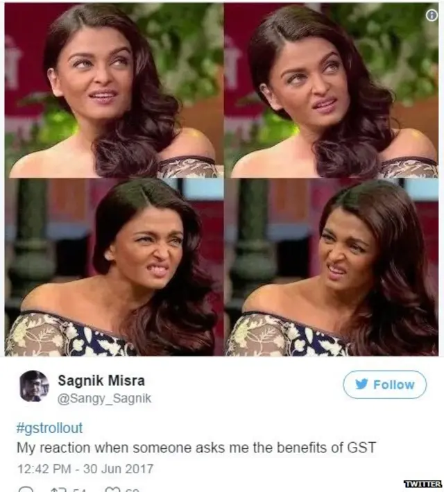 जीएसटी, नरेंद्र मोदी, बीजेपी, टैक्स, सोशल मीडिया, चुटकुले