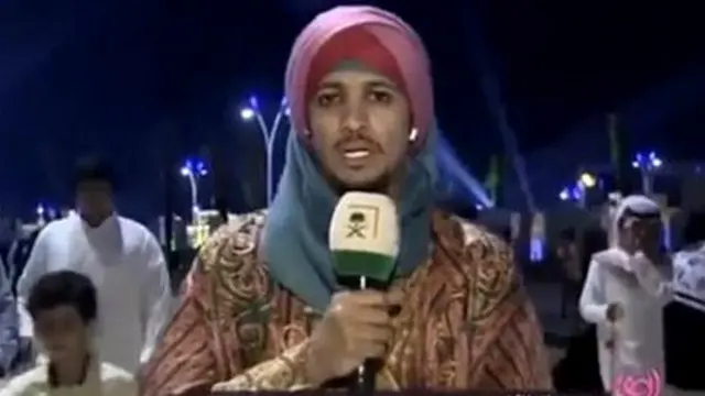 المذيع في القناة الأولى السعودية، خالد الجبر،