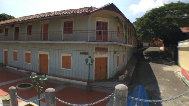 La "Casa Uhler", donde según los habitantes de Amapala se alojó Albert Einstein