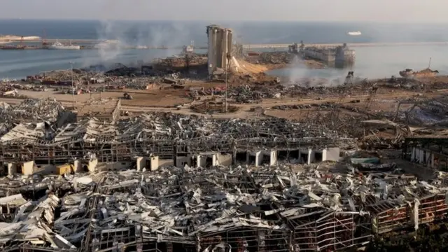 Ledakan hebat di Beirut
