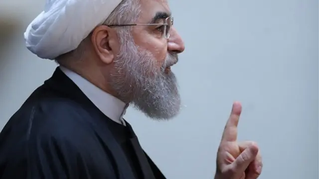 ईराऩ के राष्ट्रपति हसन रूहानी