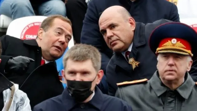 Медведев на Параде Победы