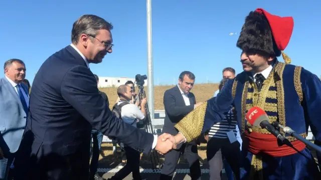 Sa otvaranja auto-puta Miloš Veliki