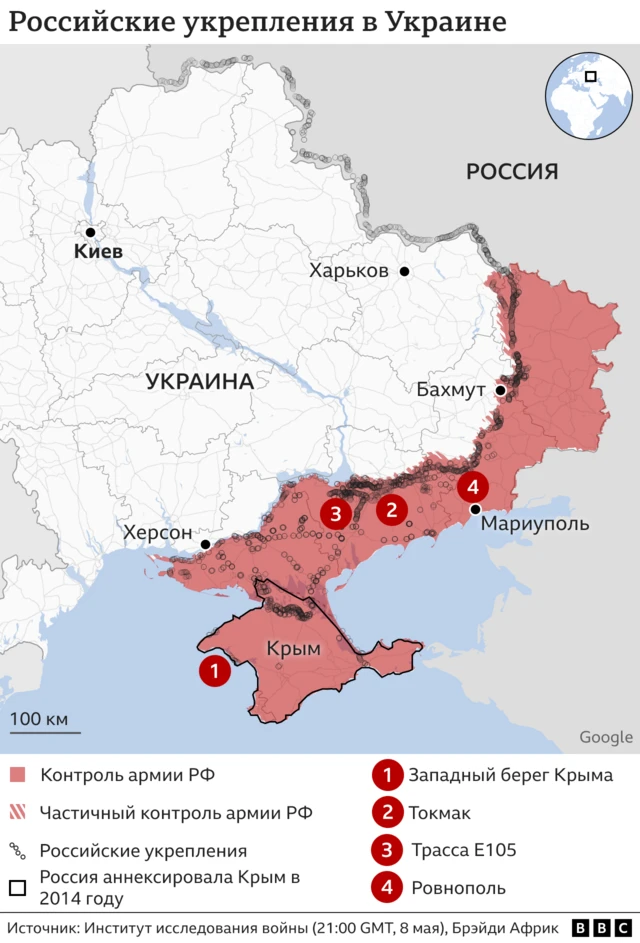 Окопы и "зубы дракона": на спутниковых снимках видны оборонительные ...