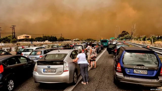 ਗ੍ਰੀਸ ਵਿੱਚ ਭਿਆਨਕ ਅੱਗ