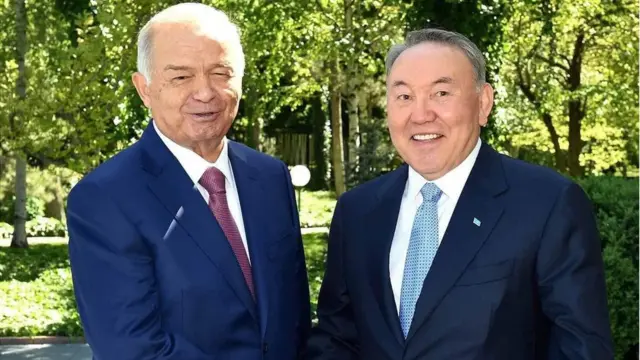 Islom Karimov va Nursulton Nazarboyev