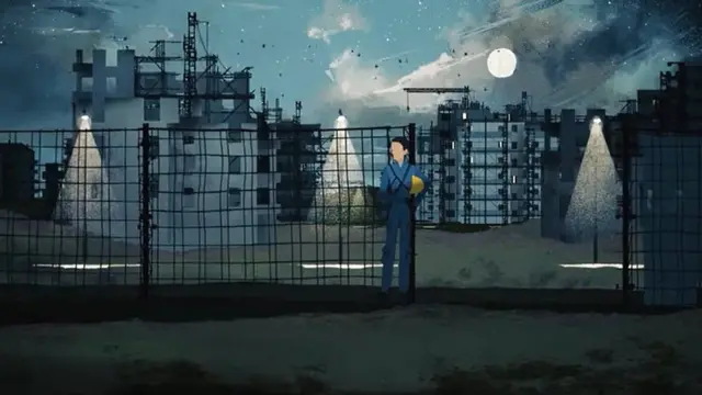 Chan Ho at his construction site