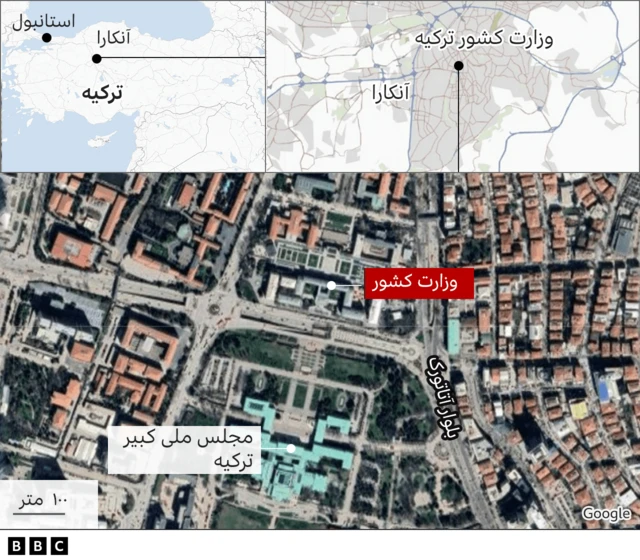 نقشه آنکارا