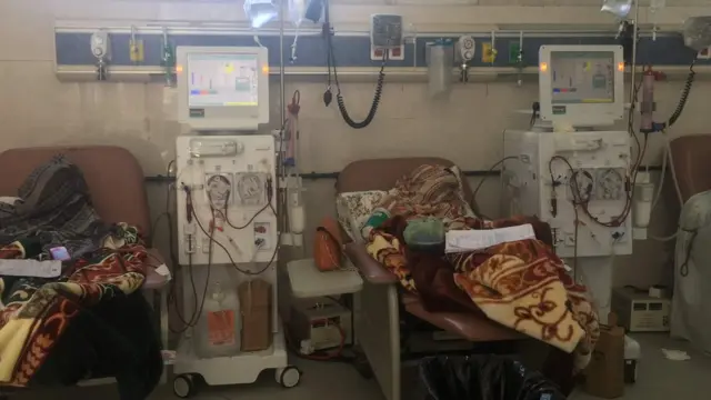 ቅዱስ ጳውሎስ የኩላሊት ንቅለ ተከላ ማዕከል ሕሙማን የኩላሊት እጥበት ሲደረግላቸው