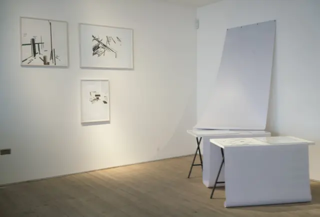 Ще одна робота Лади Наконечної, представлена на виставці - "Merge Visible"