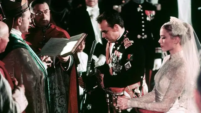 La boda del príncipe Rainiero con Grace Kelly