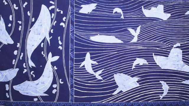 Batik, laut, Indonesia