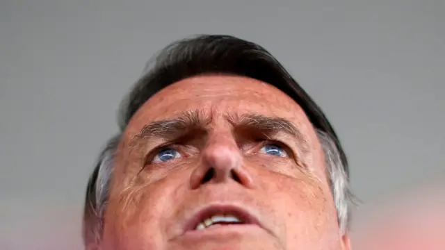 Jair Bolsonaro discursando