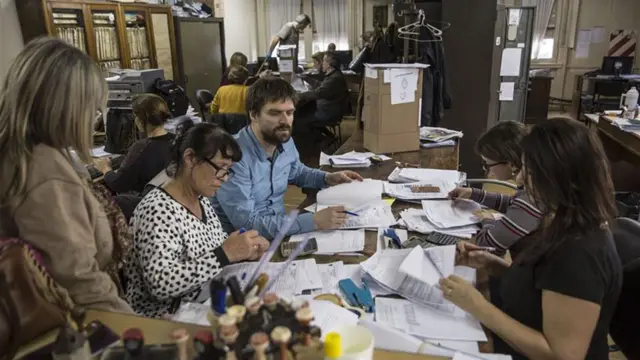 El recuento definitivo en La Plata.
