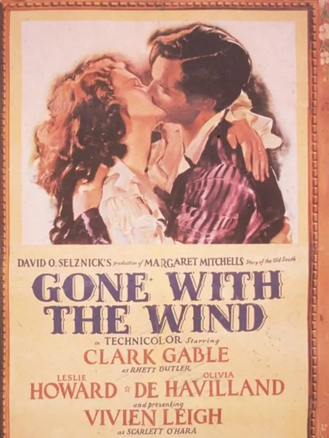 Cartel de "Lo que el viento se llevó"