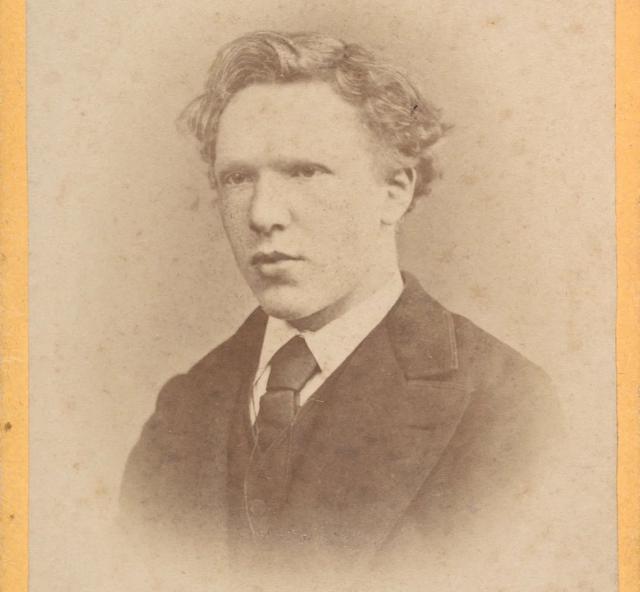 Vincent van Gogh com 19 anos