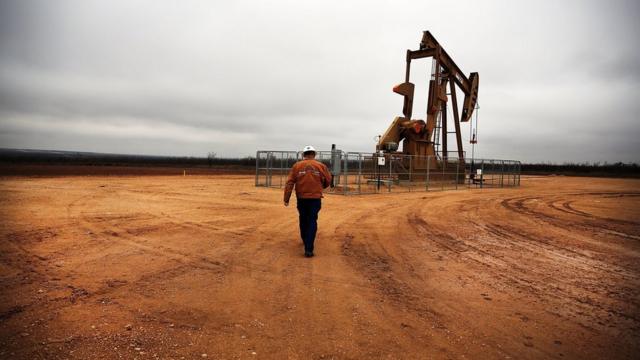 Campom pixbetpetróleo no Texas, EUA