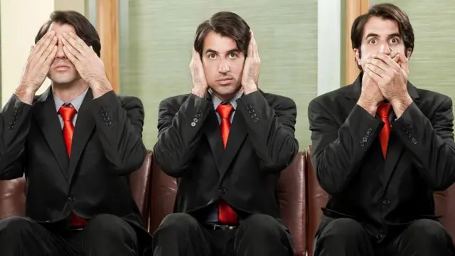 Если ваш принцип "ничего плохого не вижу, ничего плохого не слышу и ничего плохого не говорю", способны ли вы убедить себя в том, что всё хорошо?