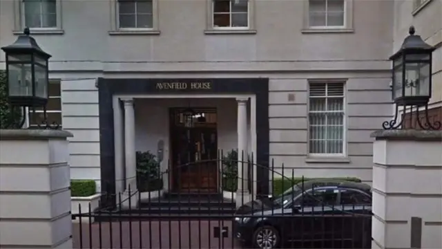 వివాదాస్పద లండన్ ఫ్లాట్