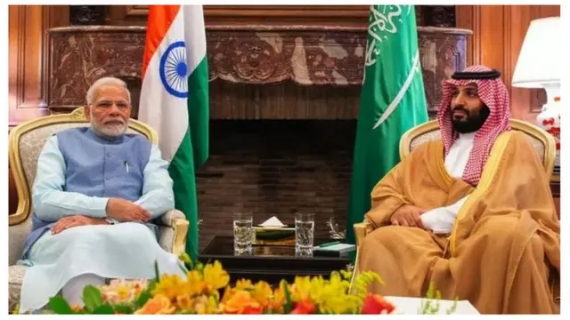 नरेंद्र मोदी, सऊदी अरब क्राउन प्रिंस