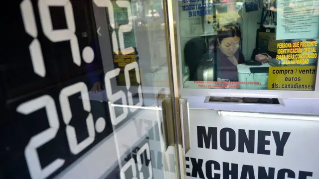 Casa de cambio en México