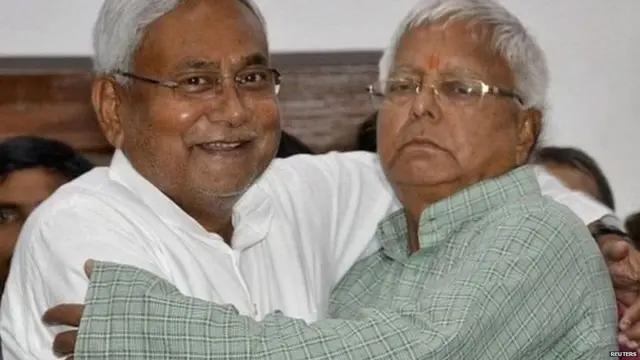 नीतीश कुमार और लालू प्रसाद यादव