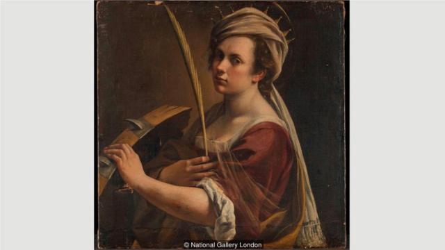 近期，位于伦敦的英国国家美术馆收购了阿尔泰米西娅·真蒂莱斯基的作品《亚历山大圣加大肋纳自画像》。