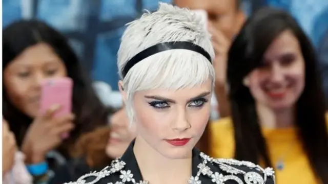 Cara Delevingne tại một buổi ra mắt phim ở London năm 2017