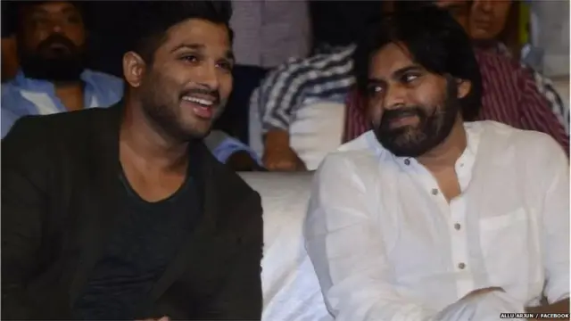 अल्लू अर्जुन आणि पवन कल्याण