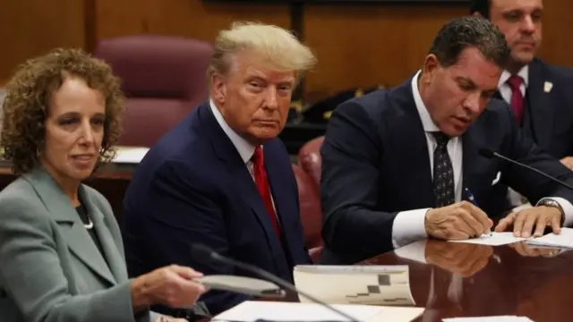 Trump: la acusación sin precedentes contra el expresidente por falsificar  información para ocultar delitos - BBC News Mundo