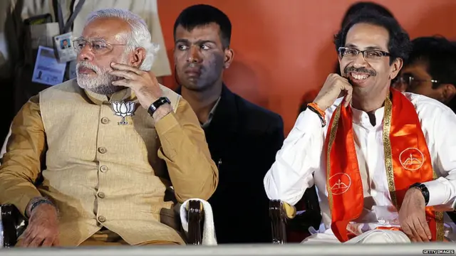 नरेंद्र मोदी आणि उद्धव ठाकरे