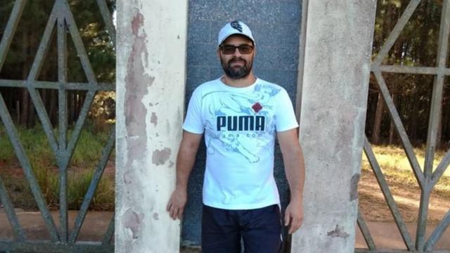 Anderson Rodrigo Reis, que sobreviveu a um acidente em silo em Paranapanema (SP)