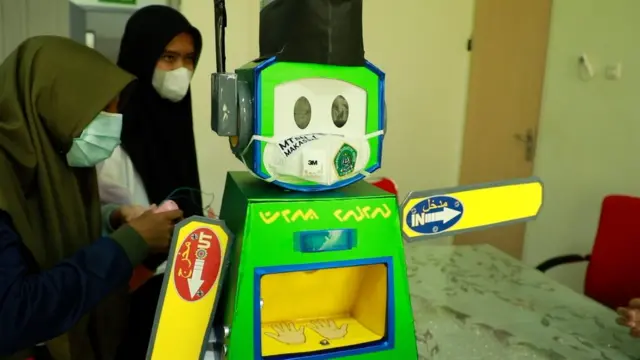 robot, anak, disabilitas, difabel, makassar