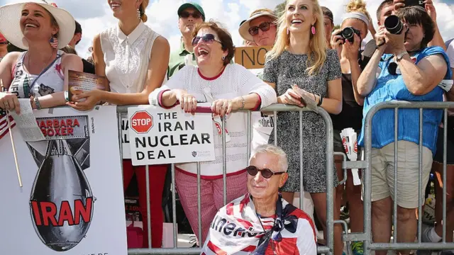 Manifestación sobre Irán