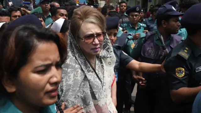 বঙ্গবন্ধু শেখ মুজিব হাসপাতালে নেওয়া হচ্ছে খালেদা জিয়াকে, ফাইল ফটো।