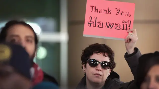 تظاهرات مخالفان فرمان ترامپ