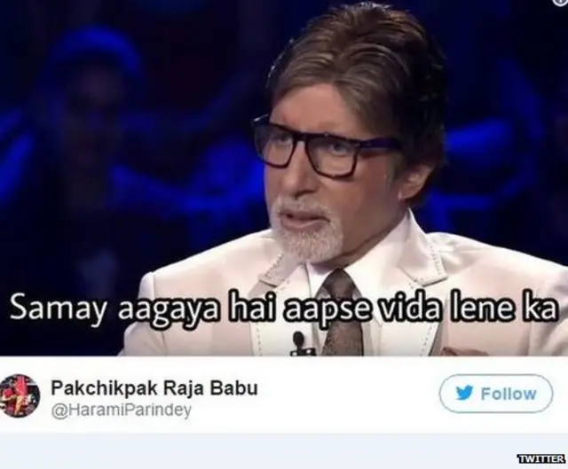 अमिताभ बच्चन, कौन बनेगा करोड़पति, सोशल मीडिया, मीम्स, फ़ेसबुक, ट्विटर, चुटकुले