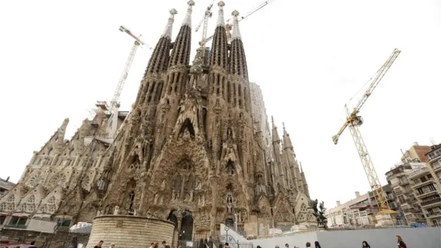 Spanyol, Catalunya, Barcelona, Sagrada Familia
