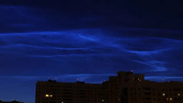 nubes noctilucentes