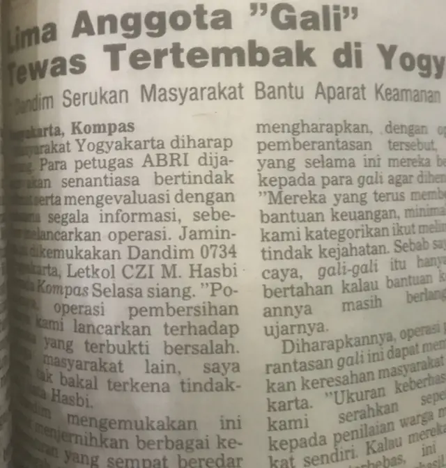 Harian 'Kompas', 6 April 1983