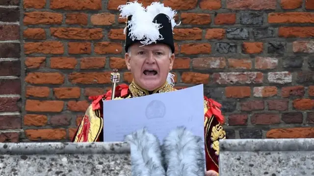 Церемония Прокламации короля